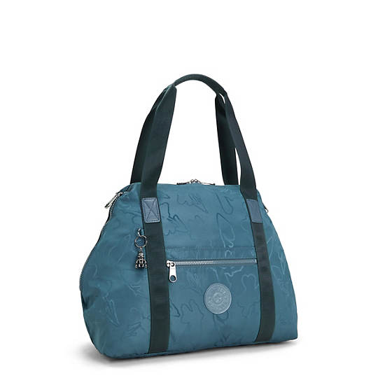 Sacs Fourre Tout Kipling Art Medium Mode Bleu Marine Grise | FR 1450RV